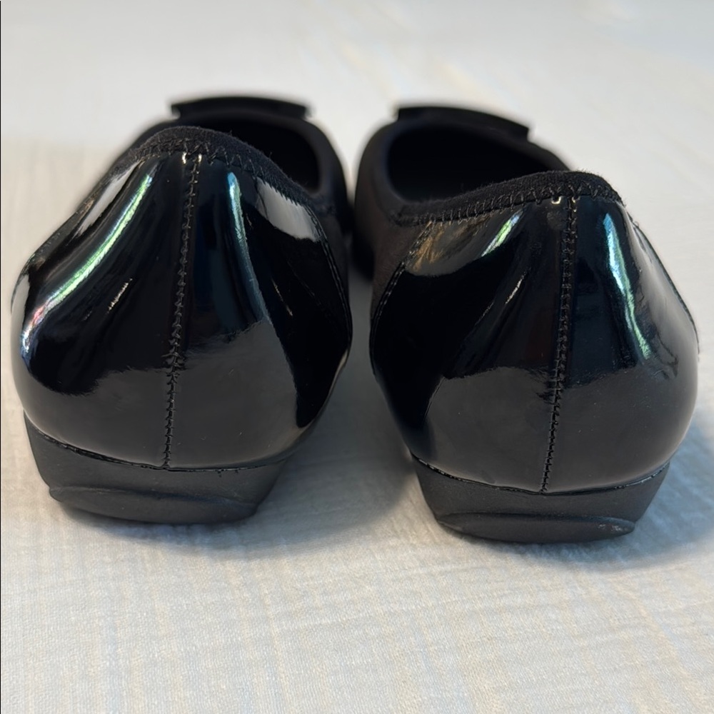Anne Klein Sport Akuna Black Flats - Picture 8 of 11